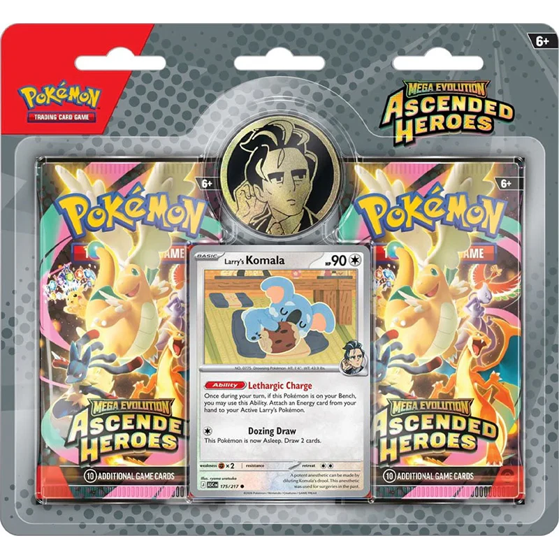 Ascended Heroes: Larry's Komala 2-Pack Blister