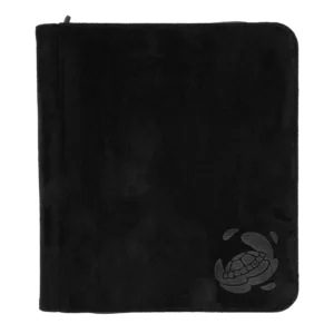 PayaShell Resiplush Toploader Zip-Up Album black 160 toploaders 8-pocket
